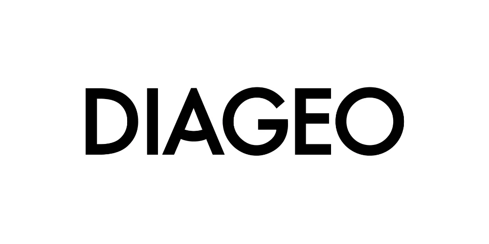 Diageo logo.