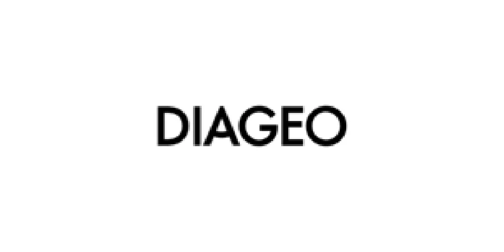 Diageo logo.