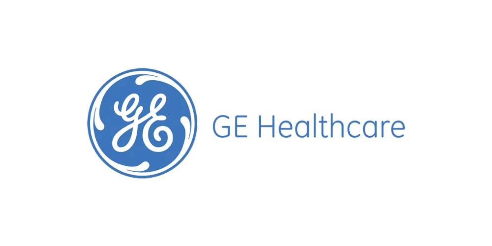 GE Healthcare logo.