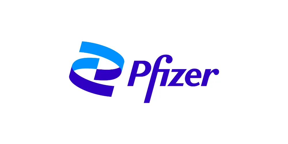 Pfiser logo.