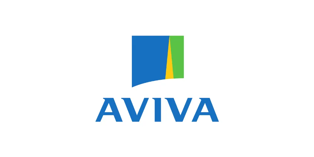 Aviva logo.