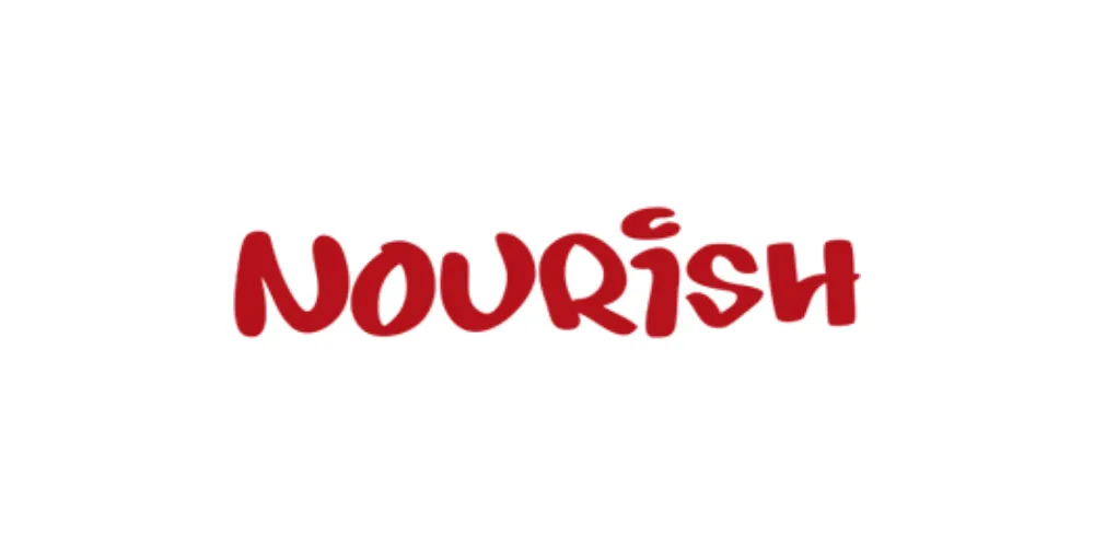 Nourish logo.