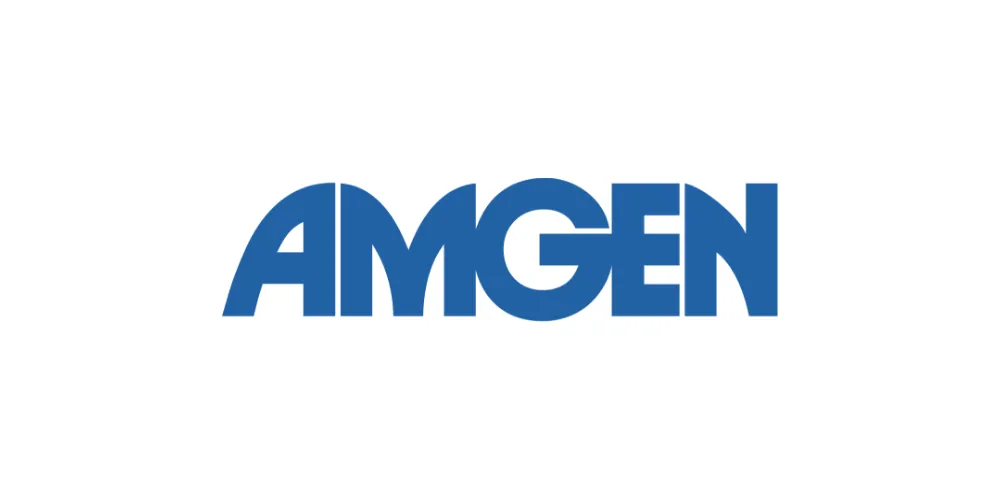 Amgen logo.
