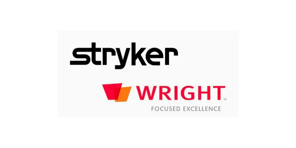 Stryker Wright logo.